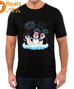 Penguin Happy 4Th Of July Shirt
