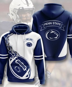 Penn State Nittany Lions Custom All Over Print Hoodie 3D