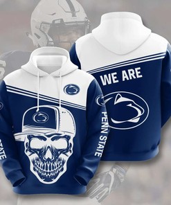 Penn State Nittany Lions Custom Sport All Over Print Hoodie 3D