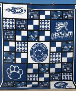 Penn State Nittany Lions Ncaa Collected Green Quilt Blanket Bedding Set