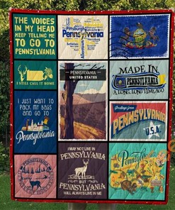Pennsylvania V2 Quilt Blanket Bedding Set