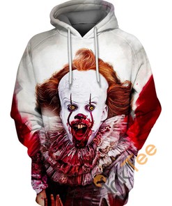 Pennywise Bloody Mouth Hoodie 3D
