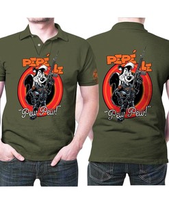 Pepe Le Pew Pew Pew For Lovers 3D All Over Print Polo Shirt