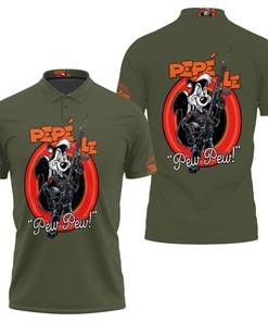 Pepe Le Pew Pew Pew For Lovers 3d Polo Shirt Jersey All Over Print Shirt 3d T-shirt