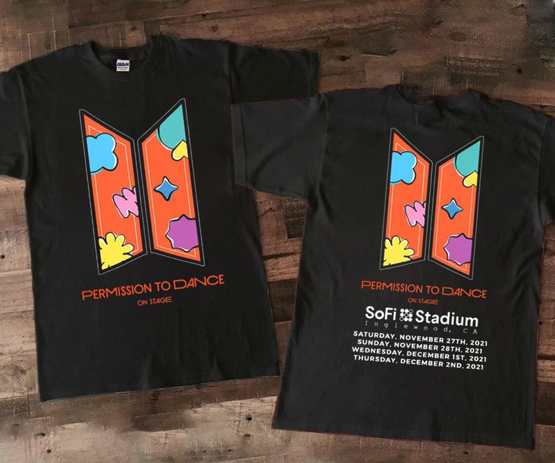 Permission To Dance On Stage Usa 2021 T-Shirt