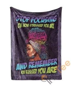 Persistent Black Girl Sherpa Fleece Blanket Gifts for Family, for Couple