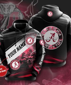 Personalized Alabama Crimson Tide Custom Hoodie 3D