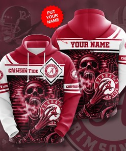 Personalized Alabama Crimson Tide Custom Sport All Over Print Hoodie 3D