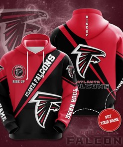 Personalized Atlanta Falcons Custom Hoodie 3D