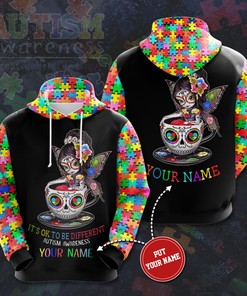 Personalized Autism Awareness Custom Hoodie 3D