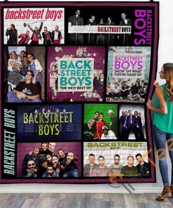 Personalized Backstreet Boys Fan Quilt Blanket Bedding Set
