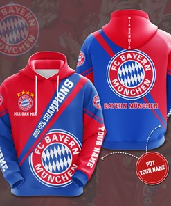 Personalized Bayern Mu?nchen Custom Hoodie 3D