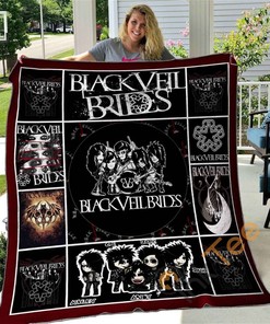 Personalized Black Veil Brides Quilt Blanket And Bedding Set