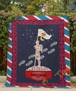 Personalized Boy Scouts Quilt Blanket Bedding Set for Youth Enthusiast