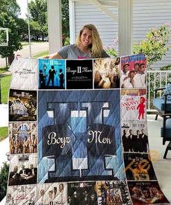 Personalized Boyz II Men Quilt Blanket Bedding Set