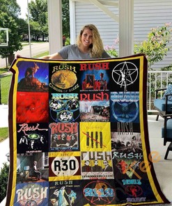 Personalized CM Rush Quilt Blanket Bedding Set