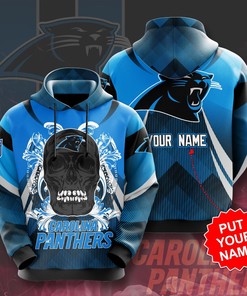 Personalized Carolina Panthers Custom Hoodie 3D
