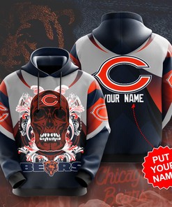 Personalized Chicago Bears Custom All Over Print Hoodie 3D