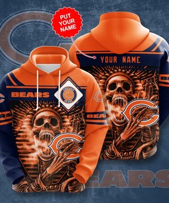Personalized Chicago Bears Custom Hoodie 3D