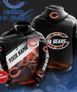 Personalized Chicago Bears Custom Sport All Over Print Hoodie 3D