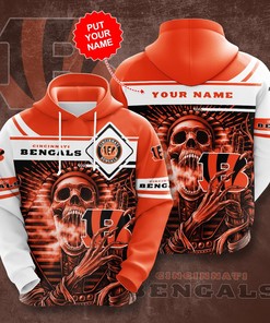 Personalized Cincinnati Bengals Custom Sport All Over Print Hoodie 3D