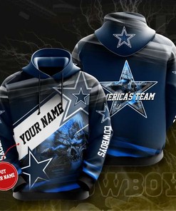 Personalized Dallas Cowboys Custom Hoodie 3D