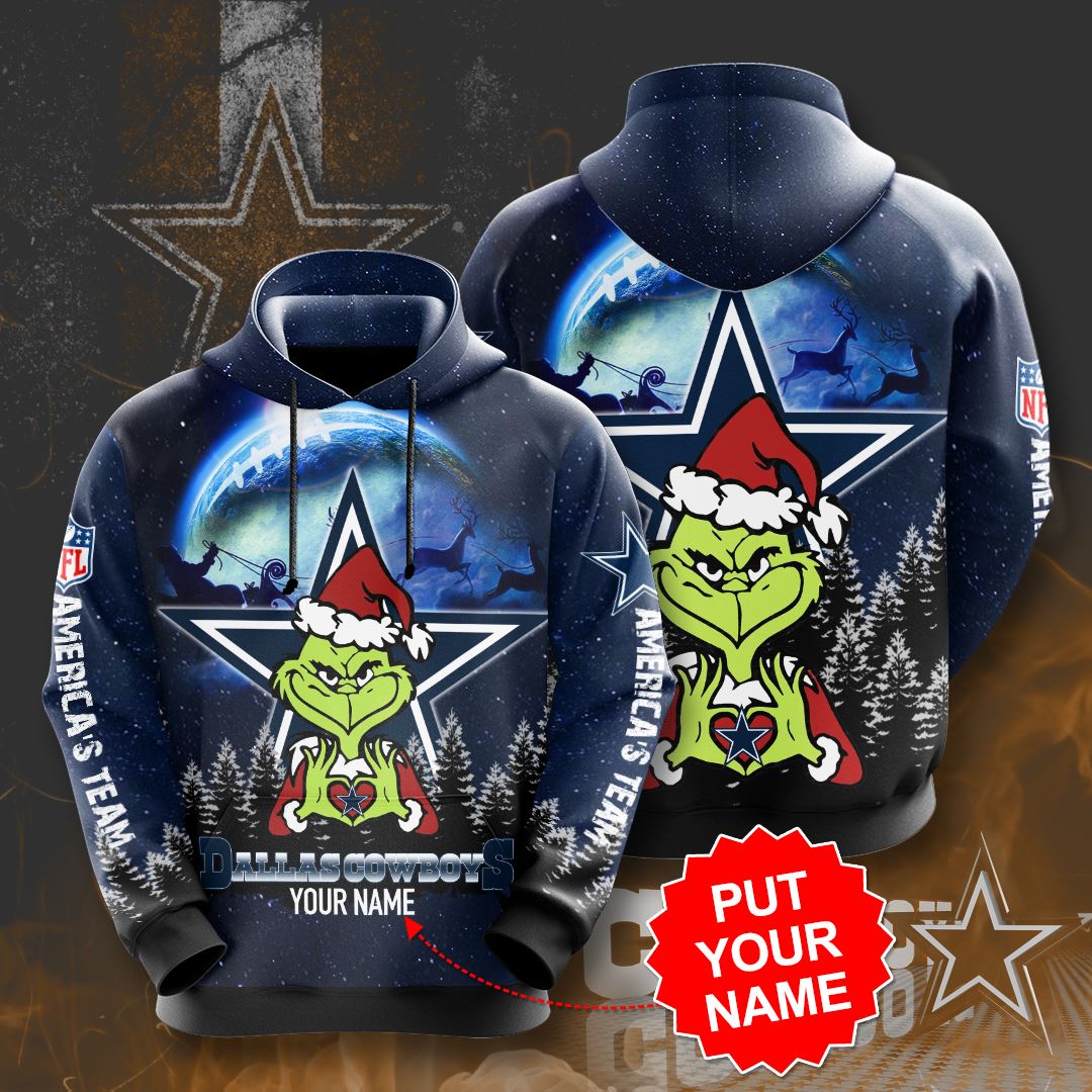 Personalized Dallas Cowboys Custom Sport All Over Print Hoodie 3D