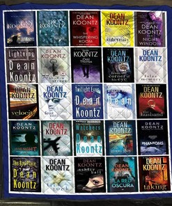 Personalized Dean Koontz Movie Collection Quilt Blanket Bedding Set