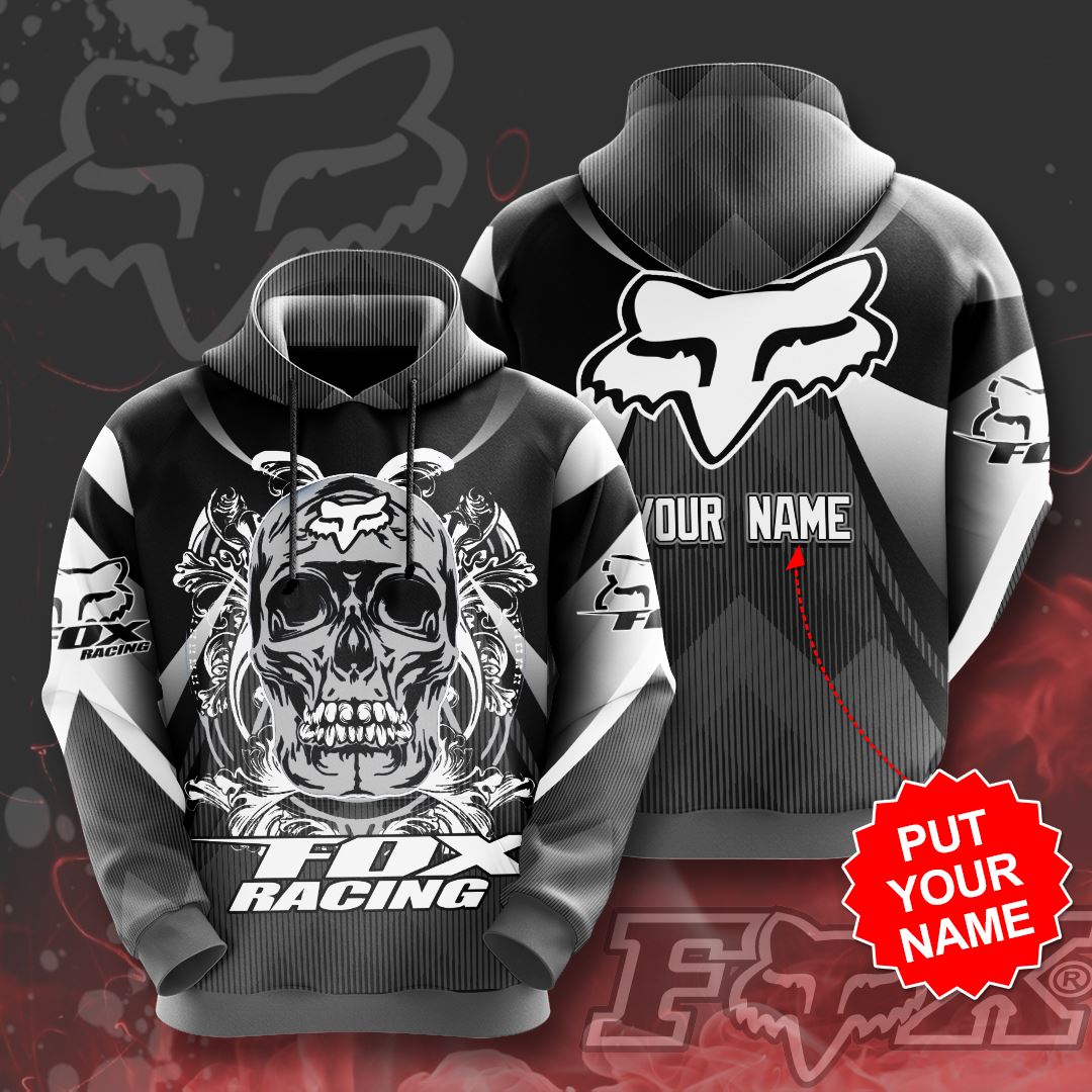 Personalized Fox Racing Custom Sport All Over Print Hoodie 3D