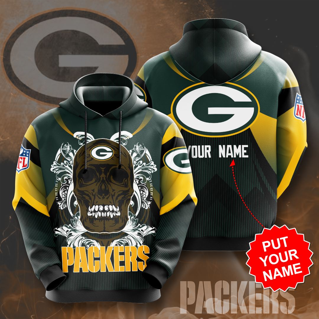Personalized Green Bay Packers Custom All Over Print Hoodie 3D