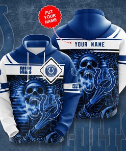 Personalized Indianapolis Colts Custom Hoodie 3D