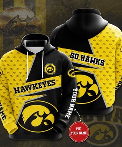 Personalized Iowa Custom All Over Print Hoodie 3D