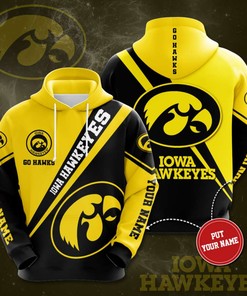 Personalized Iowa Custom Hoodie 3D