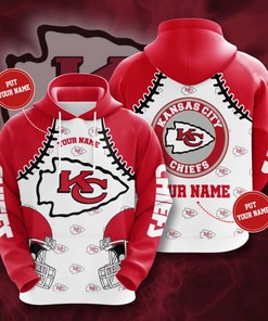 Personalized Kansas City Chiefs Custom All Over Print Hoodie 3D