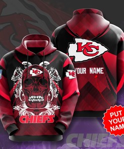 Personalized Kansas City Chiefs Custom Hoodie 3D