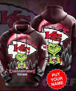 Personalized Kansas City Chiefs Custom Hoodie 3D 1