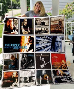 Personalized Kenny Wayne Shepherd Quilt Blanket Bedding Set for Music Lovers