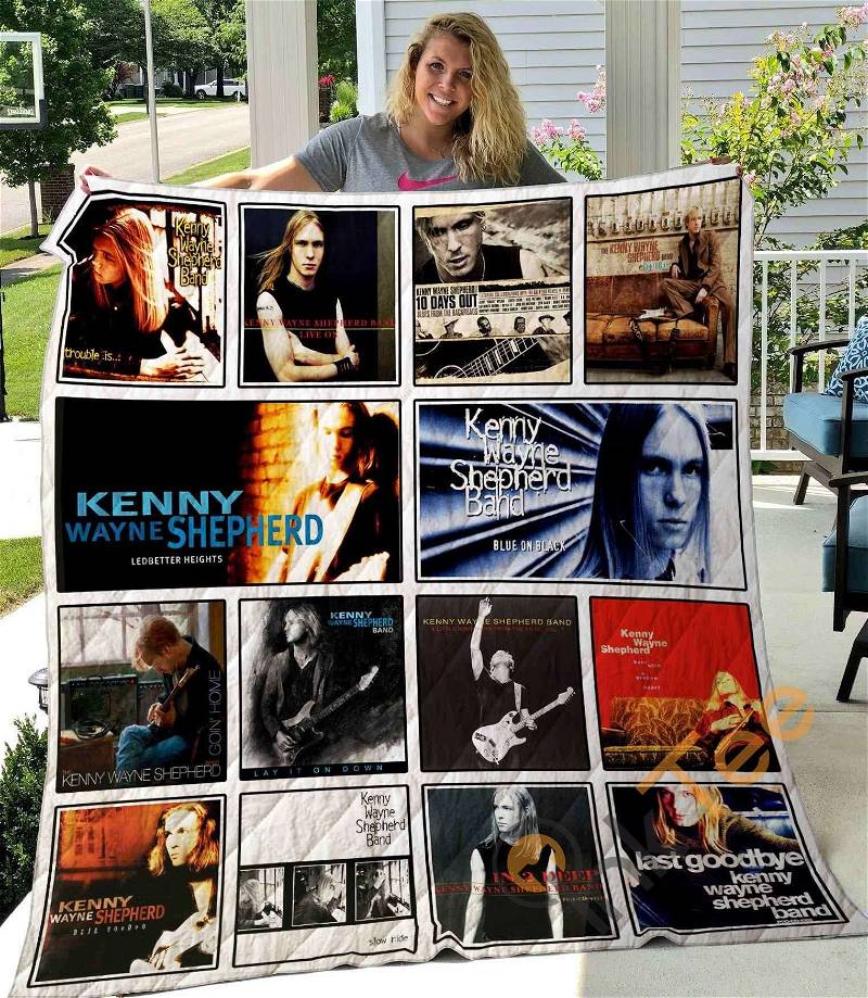 Personalized Kenny Wayne Shepherd Quilt Blanket Bedding Set for Music Lovers