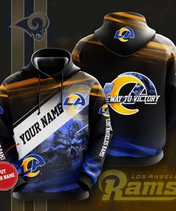 Personalized Los Angeles Rams Custom Sport All Over Print Hoodie 3D