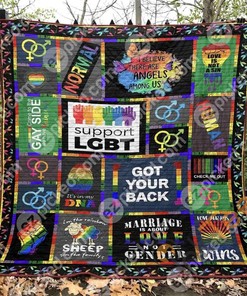Personalized Love Is Not A Sin Quilt Blanket Bedding Set with 2 Pillowcases