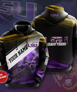 Personalized Lsu Tigers Custom Hoodie 3D
