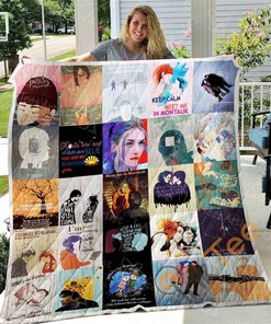 Personalized Meet Me In Montauk Themed Quilt Blanket And Bedding Set with 2 Pillowcases