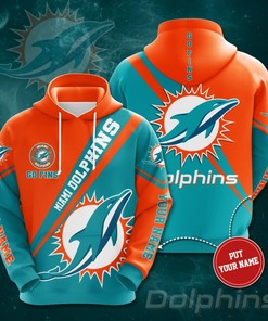 Personalized Miami Dolphins 3D Hoodie For Fan