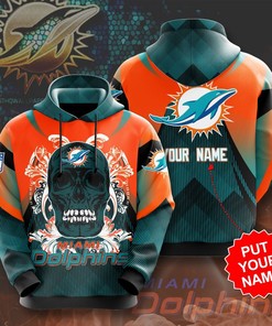 Personalized Miami Dolphins No1151 Custom Hoodie 3D
