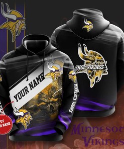 Personalized Minnesota Vikings Custom Hoodie 3D