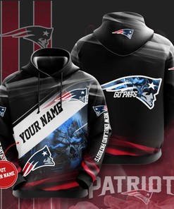 Personalized New England Patriots Custom All Over Print Hoodie 3D