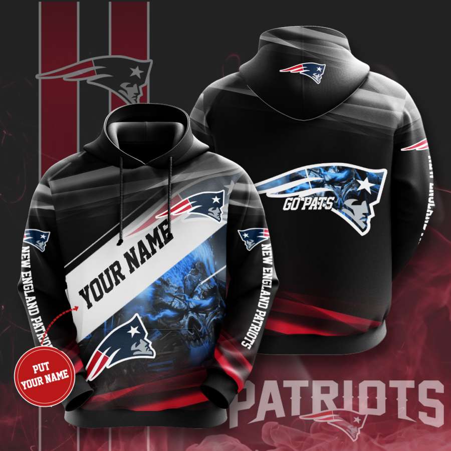 Personalized New England Patriots Custom All Over Print Hoodie 3D