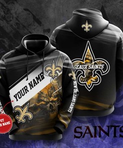 Personalized New Orleans Saints Custom Hoodie 3D