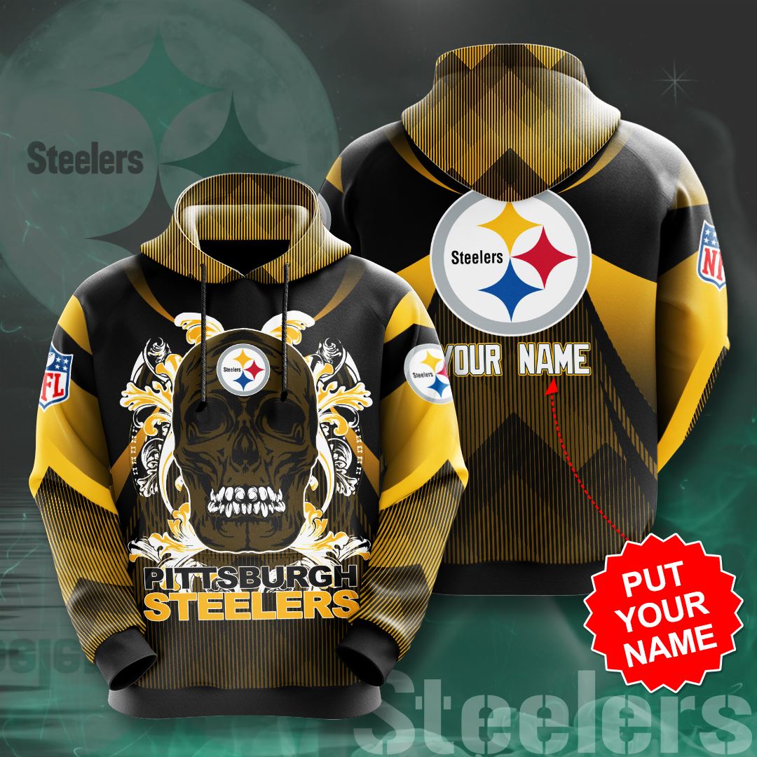 Personalized Pittsburgh Steelers Custom Sport All Over Print Hoodie 3D