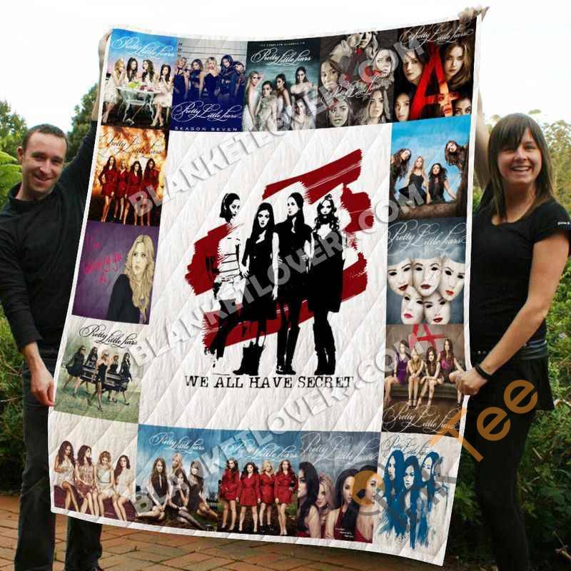 Personalized Pretty Little Liars TV Show Quilt Blanket Bedding Set